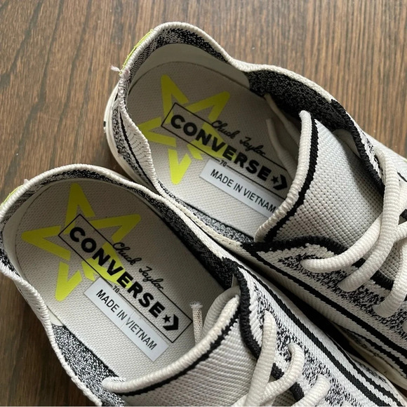 Converse Chuck 70 Ox Unisex Shoes White Black 171487C Men’s 7 Women’s 9 - Picture 11 of 14